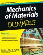 Cover art for Mechanics of Materials For Dummies
