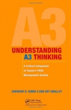 Cover art for Understanding A3 Thinking: A Critical Component of Toyota's PDCA Management System