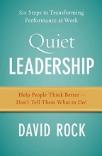 Cover art for Quiet Leadership: Six Steps to Transforming Performance at Work