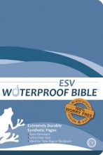 Cover art for Waterproof Bible - ESV - Blue