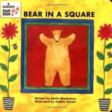Cover art for Bear in a Square (A Barefoot Board Book)