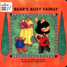 Cover art for Bear's Busy Family (A Barefoot Board Book)