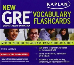 Cover art for Kaplan New GRE Vocabulary Flashcards