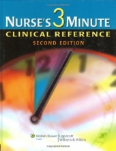 Cover art for Nurse's 3-Minute Clinical Reference