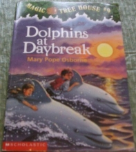 Cover art for Dolphins at Daybreak (The Magic Tree House)