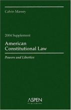 Cover art for American Constitutional Law, 2004 (Case Supplement)