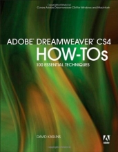 Cover art for Adobe Dreamweaver CS4 How-Tos: 100 Essential Techniques
