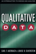 Cover art for Qualitative Data: An Introduction to Coding and Analysis (Qualitative Studies in Psychology)