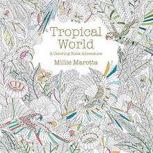 Cover art for Tropical World: A Coloring Book Adventure