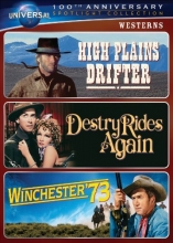 Cover art for Westerns Spotlight Collection [High Plains Drifter, Destry Rides Again, Winchester '73] 