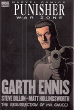 Cover art for Punisher War Zone Hardcover (The resurrection of Ma Gnucci)