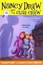 Cover art for The Halloween Hoax (Nancy Drew and the Clue Crew #9)