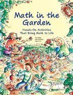 Cover art for Math in the Garden: Hands-On Activities That Bring Math to Life, Ages 5-13