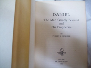 Cover art for Daniel: The Man greatly beloved and his prophecies