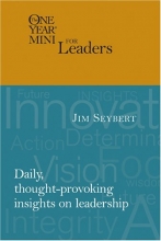 Cover art for The One Year Mini for Leaders (One Year Minis)