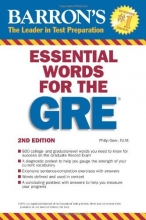 Cover art for Essential Words for the GRE (Barron's GRE)