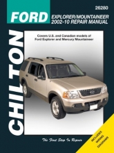 Cover art for Ford Explorer & Mercury Mountaineer, 2002-2010 (Chilton's Total Car Care Repair Manuals)