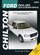 Cover art for Chilton Ford Pick-Ups 2004-09 Repair Manual