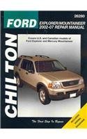 Cover art for Ford Explorer/Mountaineer 2002 - 2007 Repair Manual (Chilton's Total Car Care Repair Manual)