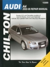 Cover art for Audi A4 2002-2008 (Chilton's Total Car Care Repair Manual)