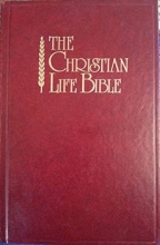 Cover art for The Christian Life Bible: with Old and New Testaments, New King James Version, with Master Outlines and Study Notes, #632 Red