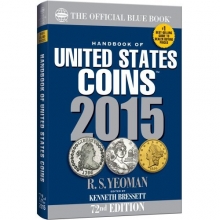 Cover art for Handbook of United States Coins 2015: The Official Blue Book