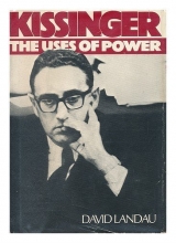 Cover art for Kissinger: The uses of power