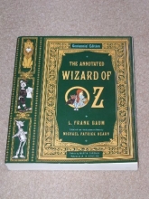 Cover art for The annotated Wizard of Oz; centennial edition; (The Wonderful Wizard of Oz, by Frank Baum; pictures by W.W. Denslow) Edited with an introduction and notes by Michael Patrick Hearn. Preface by Martin Gardner.