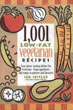 Cover art for 1,001 Low-Fat Vegetarian Recipes