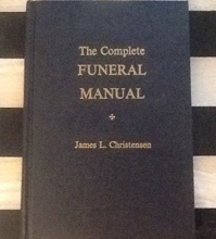 Cover art for The complete funeral manual