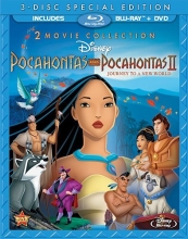 Cover art for Pocahontas Two-Movie Special Edition  (Three-Disc Blu-ray/DVD Combo in Blu-ray Packaging)