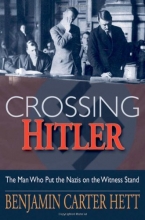 Cover art for Crossing Hitler: The Man Who Put the Nazis on the Witness Stand