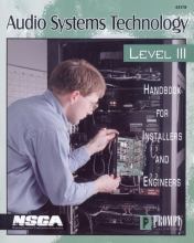 Cover art for Audio Systems Technology Level III: Handbook For Installers and Engineers