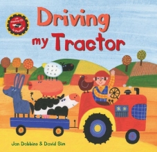 Cover art for Driving My Tractor HC w CD (A Barefoot Singalong)