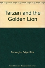 Cover art for Tarzan and the Golden Lion