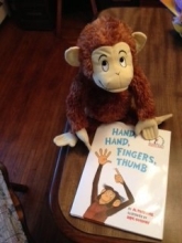 Cover art for Hand, Hand, Fingers, Thumb with Plush Monkey