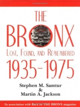 Cover art for The Bronx Lost, Found, and Remembered 1935-1975