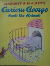 Cover art for Curious George Feeds the Animals