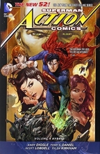 Cover art for Superman - Action Comics Vol. 4: Hybrid (The New 52)