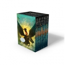 Cover art for Percy Jackson and the Olympians 5 Book Paperback Boxed Set (new covers w/poster) (Percy Jackson & the Olympians)