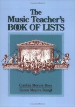 Cover art for The Music Teacher's Book of Lists (J-B Ed: Book of Lists)