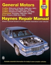 Cover art for GM: Eldorado, Seville, Deville, Riviera & Toronado, '86'93 (Haynes Repair Manuals)