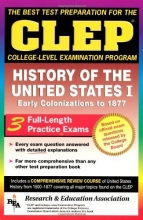 Cover art for CLEP History of the United States I (CLEP Test Preparation)