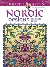 Cover art for Nordic Designs Coloring Book