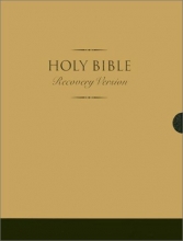 Cover art for Recovery Bible-OE
