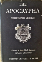 Cover art for THE BOOKS CALLED APOCRYPHA ACCORDING TO THE AUTHORIZED VERSION