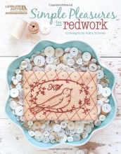 Cover art for Simple Pleasures In Redwork (Leisure Arts #5405)