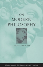 Cover art for On Modern Philosophy (Wadsworth Philosophical Topics)