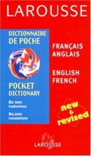 Cover art for Larousse Pocket Dictionary: French-English/English-French (French Edition)