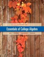 Cover art for Essentials of College Algebra (11th Edition)